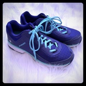 Cycling spinning shoes, US size 8